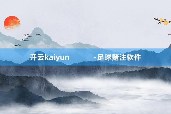 开云kaiyun            -足球赌注软件