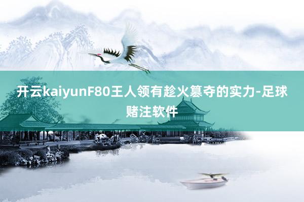 开云kaiyunF80王人领有趁火篡夺的实力-足球赌注软件