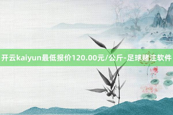 开云kaiyun最低报价120.00元/公斤-足球赌注软件